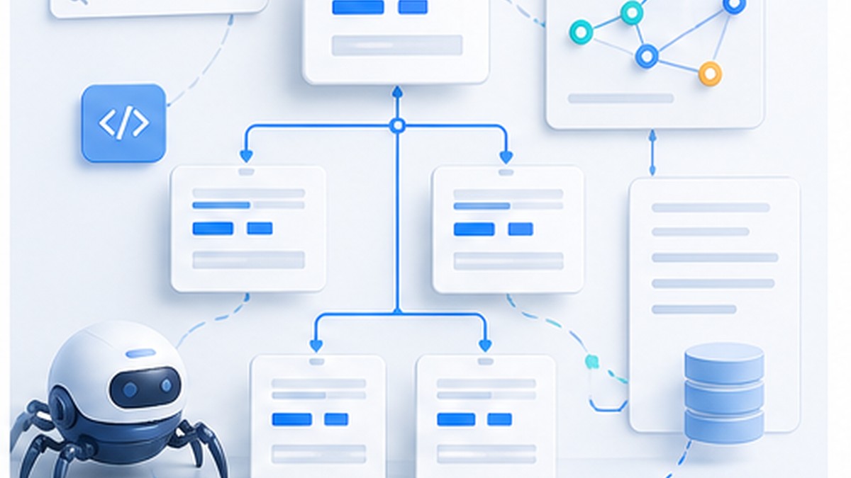 Technical SEO architecture article illustration